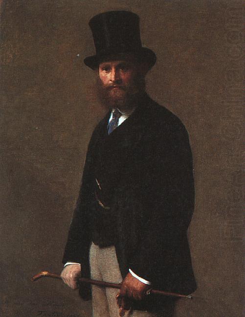 Henri Fantin-Latour Portrait of Edouard Manet china oil painting image